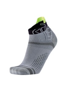 Sidas Run Feel Socks Grey Yellow 2