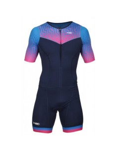 Triathlon Trisuit Men's Mako Team Set-In Labyrinth