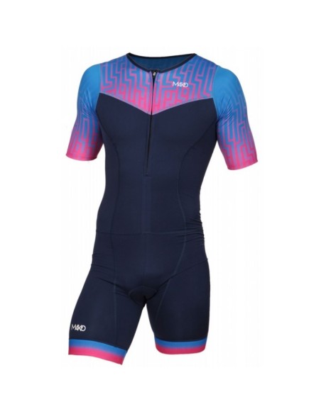 Men’s Tri Suit Mako Team Set-In Labyrinth - Available at Running Concept Basel