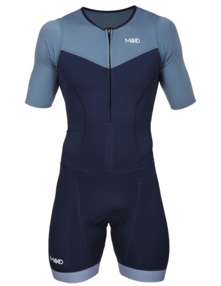 Triathlonbekleidung Mako Team Set-IN Steel Blue