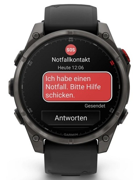 Garmin Fenix 8 Pro 010-03198-01 – Montre GPS Connectée 47 mm AMOLED Sapphire | Sport & Aventure