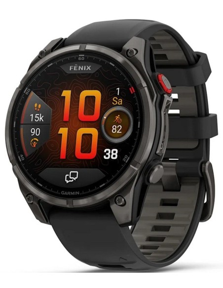Garmin Fenix 8 Pro 010-03198-01 – Montre GPS Connectée 47 mm AMOLED Sapphire | Sport & Aventure