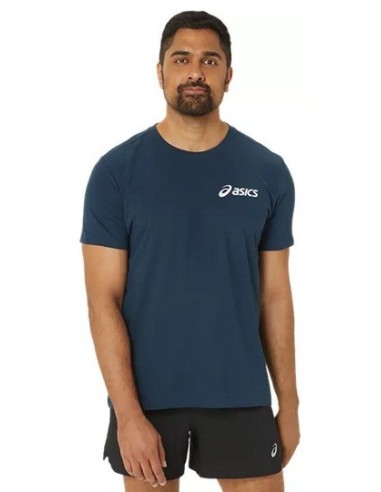 Asics Chest Logo SS Tee 2031E659-400 | Men’s Sportswear T-Shirt