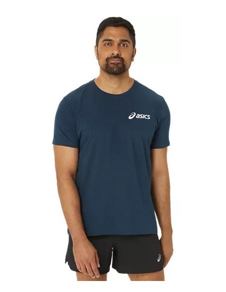 Asics Chest Logo SS Tee 2031E659-400 | Men’s Sportswear T-Shirt