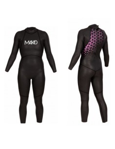 Neopren-Triathlonanzug für Damen Mako Neoswim
