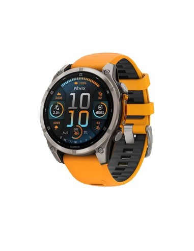 Garmin Fenix 8 – 47 mm AMOLED Sapphire Titanium (Ref. 010-02904-11) | Premium Multisport GPS Watch