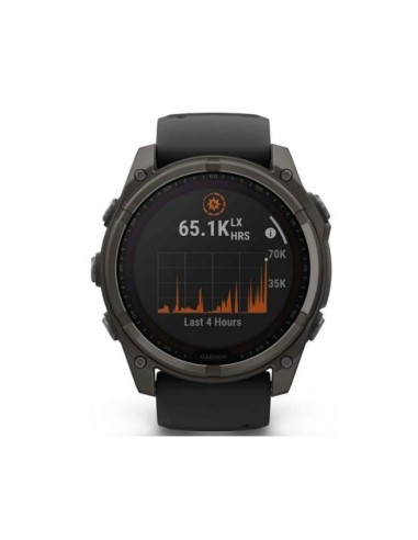 Garmin Fenix 8 – 47 mm AMOLED Sapphire Titane (Réf. 010-02904-11) | Montre GPS Multisports Premium