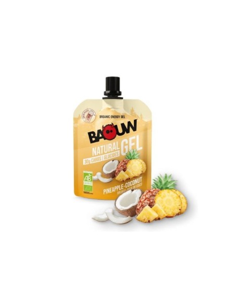 Baouw Organic Gel Pineapple & Coconut – Natural Energy Gel