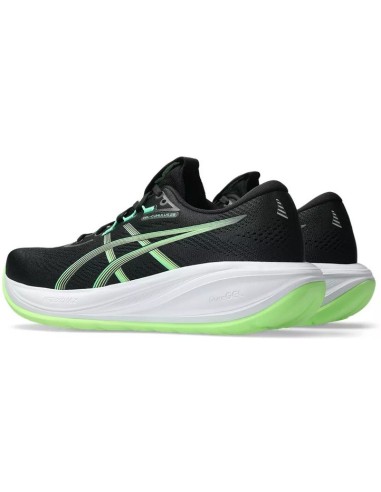 Asics Gel-Cumulus 28 1011c143-001 BLACK/ILLUMINATE GREEN