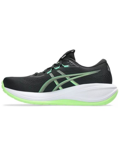 Asics Gel-Cumulus 28 1011c143-001 BLACK/ILLUMINATE GREEN