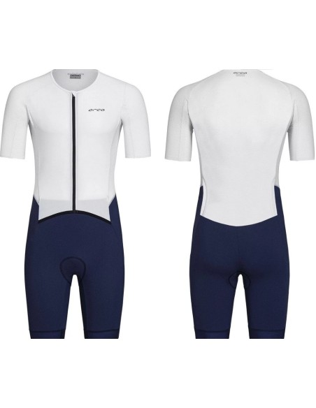 Triathlon Bekleidung Orca Athlex Aeroracesuit v2 White