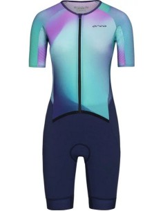 W Trifonction Triathlon Orca Athlex Aeroracesuit v2 Blue/Pink