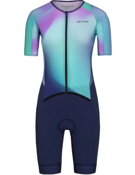 W Trifonction Triathlon Orca Athlex Aeroracesuit v2 Blue/Pink