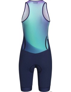 W Triathlon Bekleidung Orca Athlex Suit v2 Blue/Pink 2