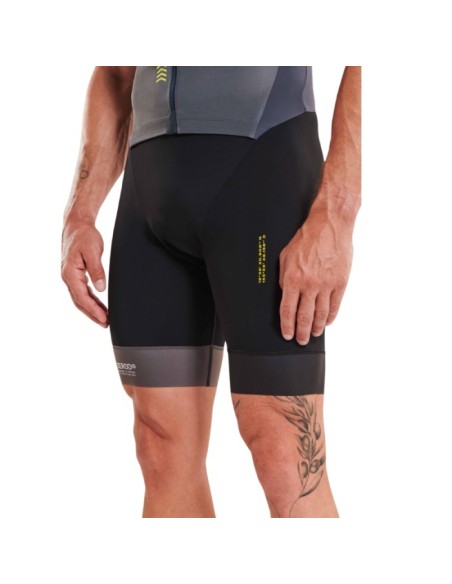 Triathlonbekleidung Herren Zerod Racer TTSUIT Black Volt 26TMRTTS