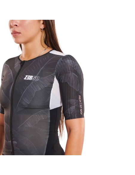 Trifonction Triathlon Femme Zerod Racer TTSUIT Black Volt 26TWRTTS