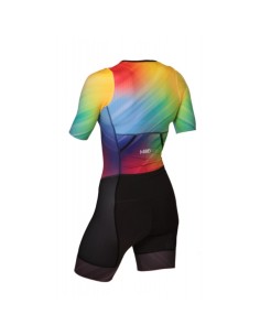 Triathlonbekleidung Mako Pro Set In Fade-Out Rainbow Damen 2