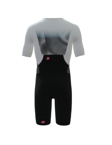 Trifonction Triathlon Homme Castelli Core Tri MC White Black