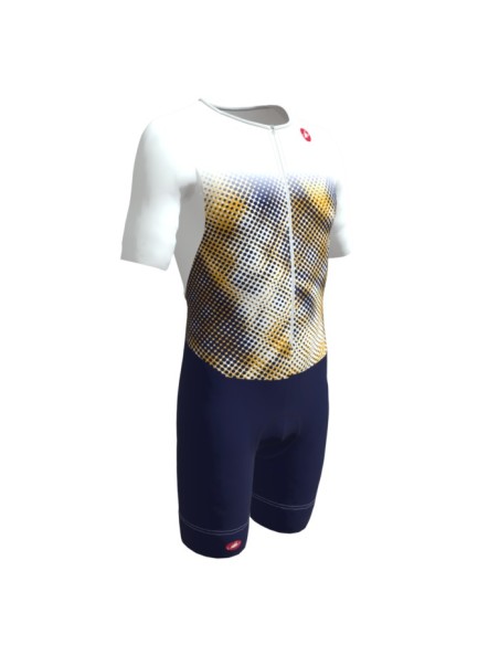 Trifonction Triathlon Homme Castelli Core Tri MC White/Navy