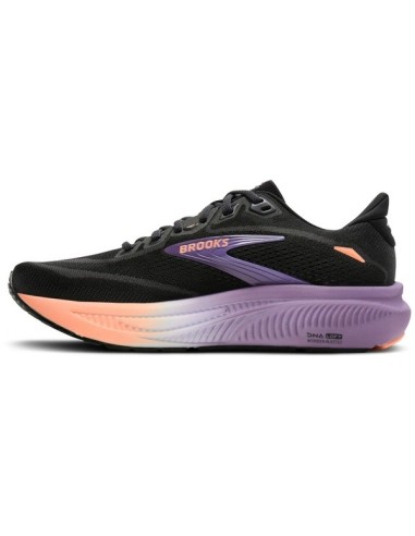 Brooks Ghost 18 1204821b080 Black/Mulled Grape/Peach