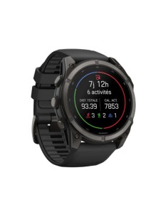 GARMIN FĒNIX® 9 – 51MM TITANE CARBON GRAY 010-04763-11 2