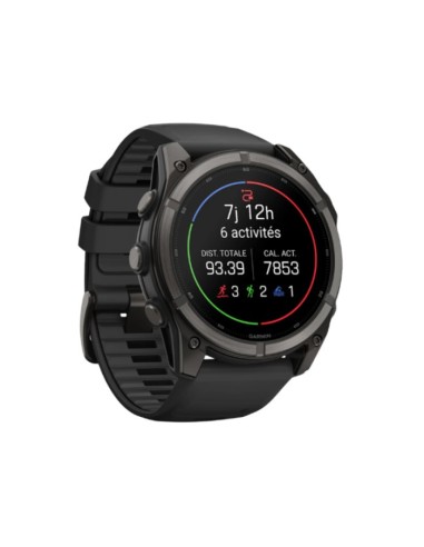 GARMIN FĒNIX® 9 – 51MM TITANE CARBON GRAY 010-04763-11