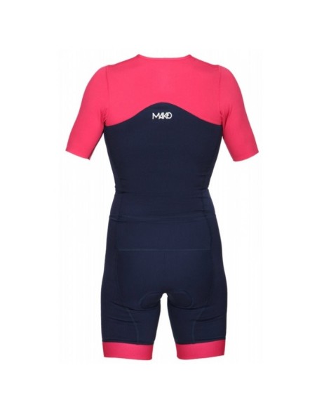 W Triathlonsuit Mako Team Set In Hot Pink Navy