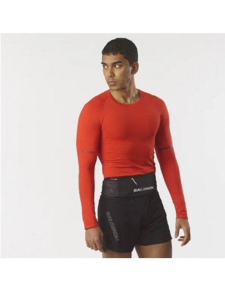 Salomon S/LAB Belt Black LC209150 – Ceinture d’Hydratation Running | Disponible chez Running Concept Basel